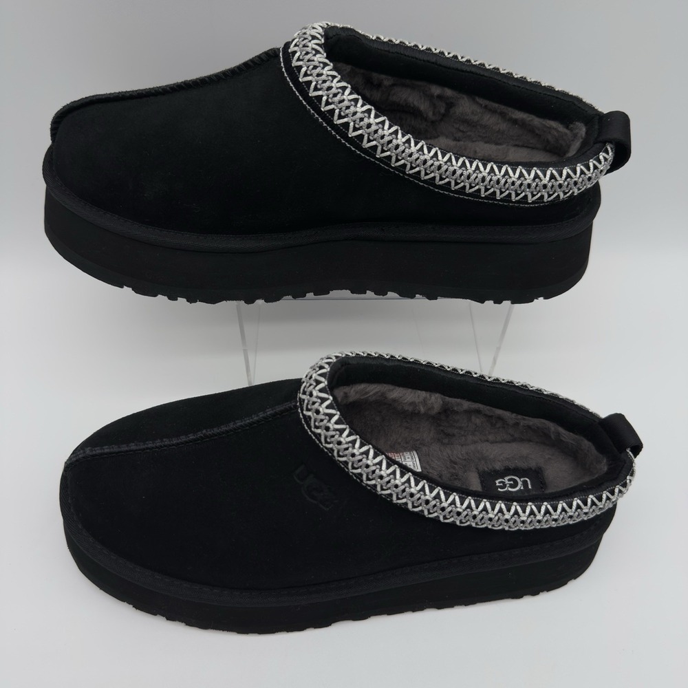 UGG Tazz Slip-On Platform Mule Slippers Women's Size‎ 10 Black BG1122553 - Picture 8 of 16